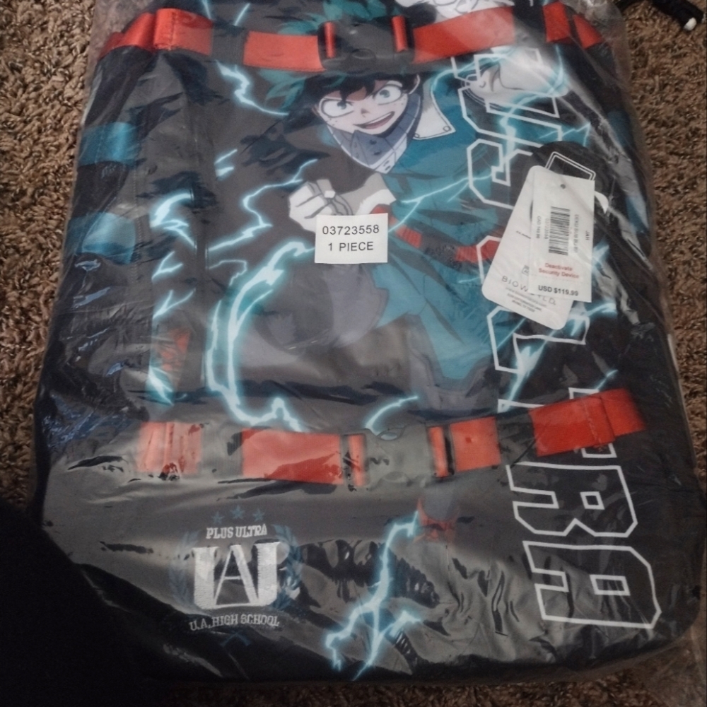 New MHA Backpack from Spencers